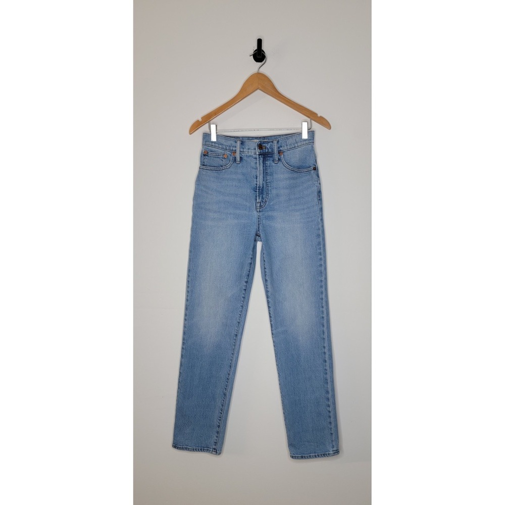 Madewell The Perfect Vintage Straight Jeans Women's Size 26 Denim Jeans